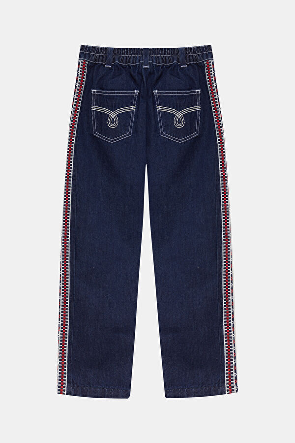 Sena Navy Straight Leg Kids Pants 2