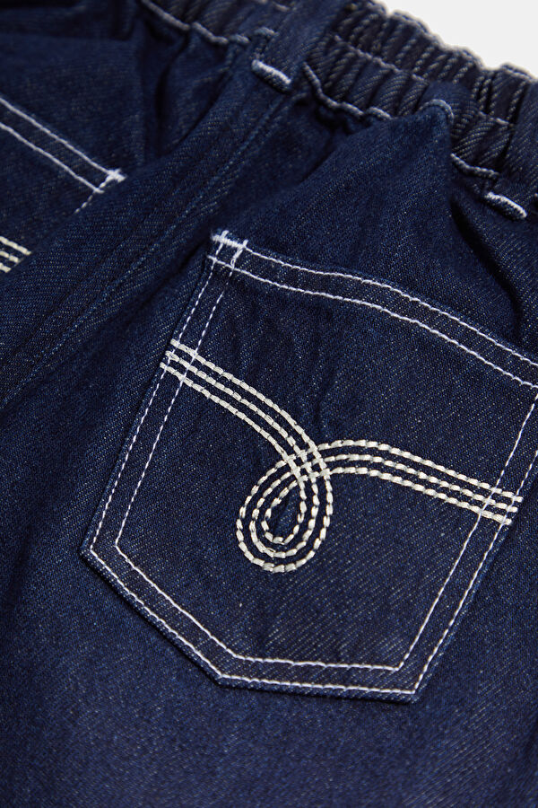 Sena Navy Straight Leg Kids Pants 5