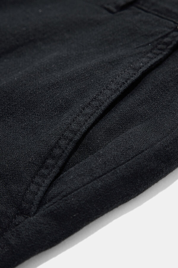 Black Linen Shorts 4