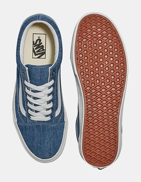 Old Skool Mavi Erkek Spor Ayakkabı 4