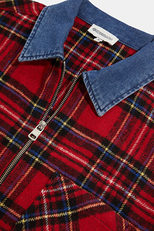 Relax Fit Red Regular Men's Shirt 3
