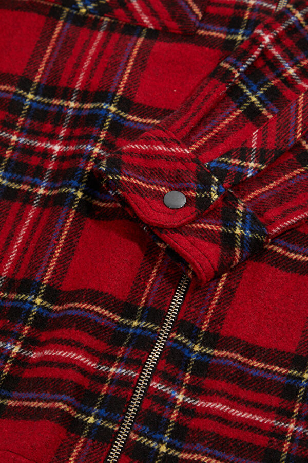 Relax Fit Red Regular Men's Shirt 4