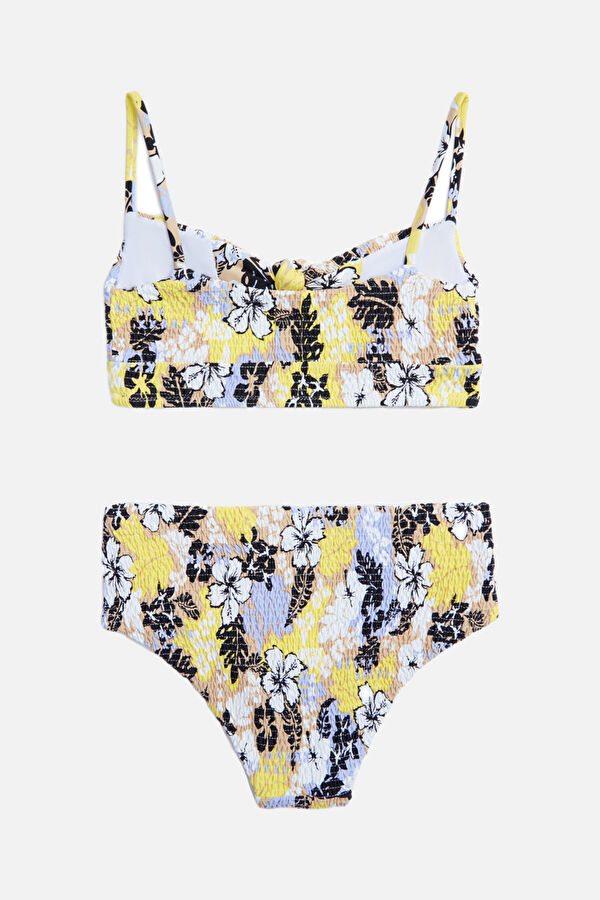 Sarı Desenli Bikini 2