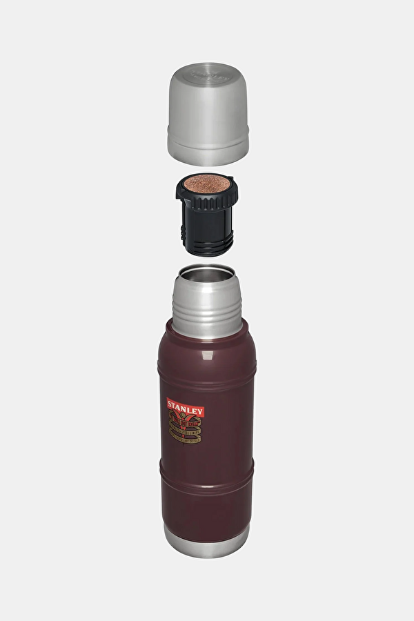 Stan 1.1Qt Milestones Vac Btl 1940 Garne Bordo Termos 2