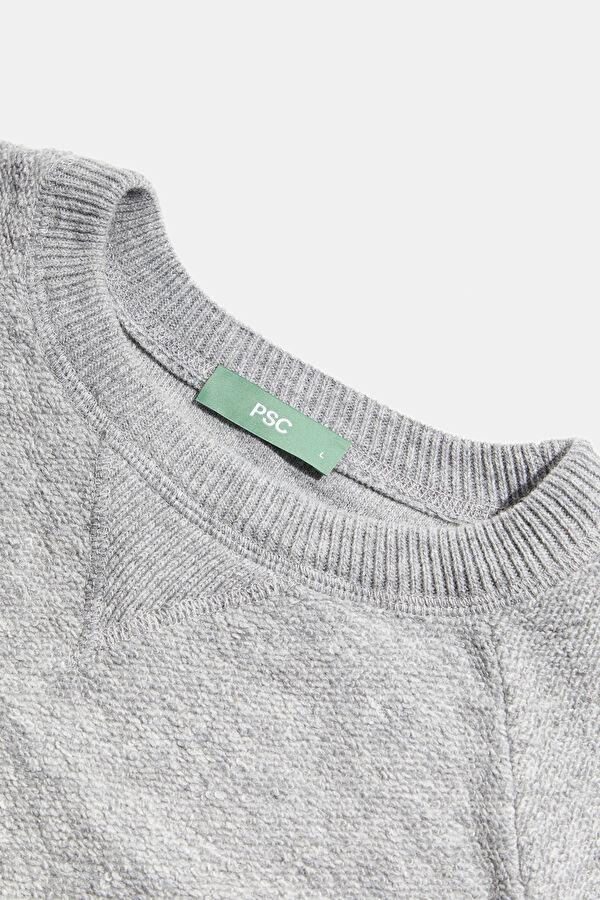 Grey Wool Men's Sweater 3