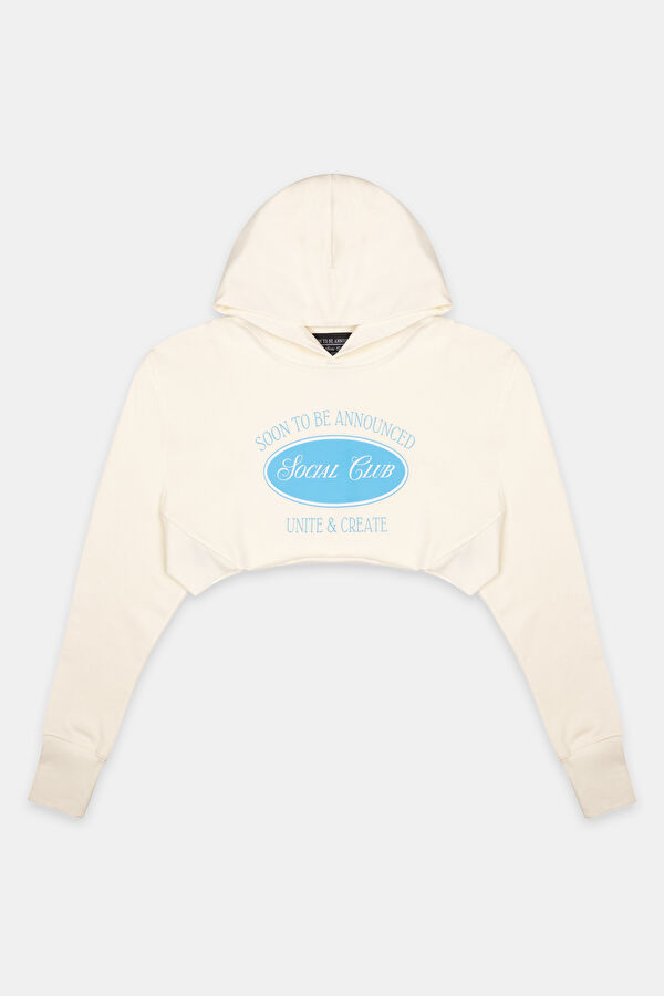 Social Club Crop Women's Sweatshirt