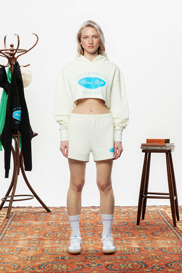 Social Club Crop Women's Sweatshirt 2