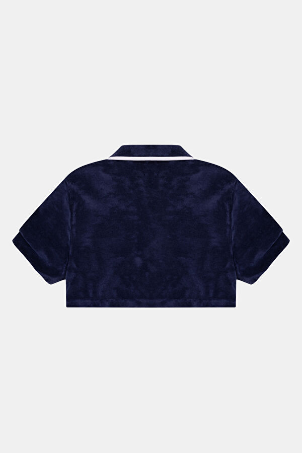 S Logo Crop Terry Bowling Women's Shirt 4