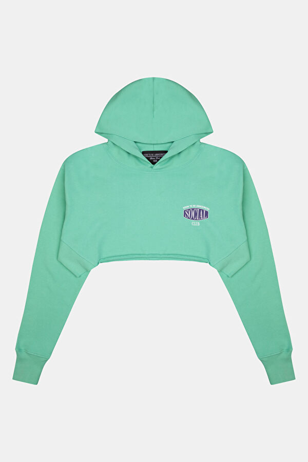 Community Crop Kadın Sweatshirt