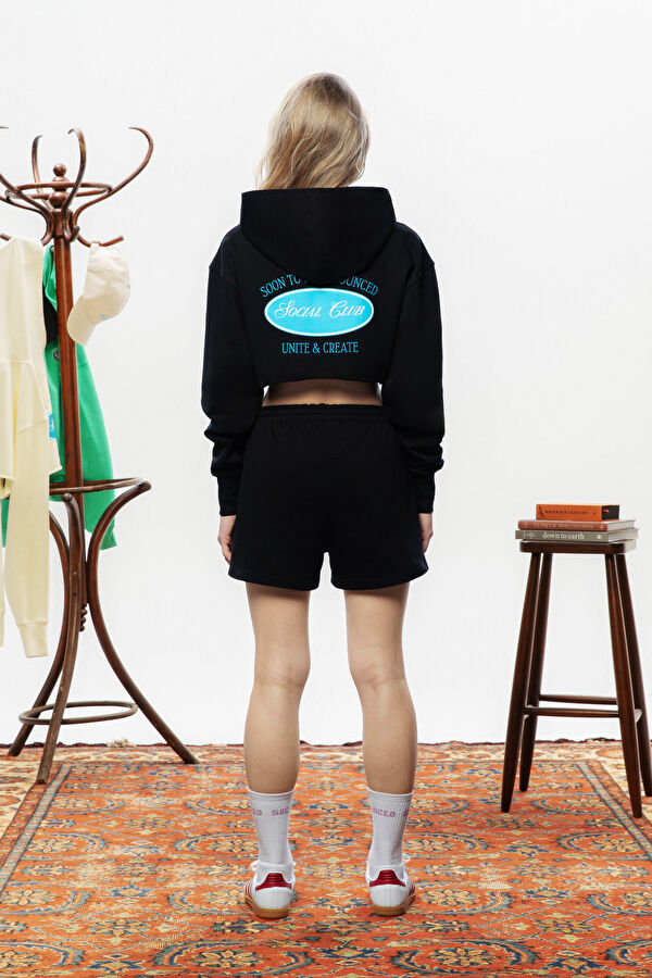 Social Club Crop Women's Sweatshirt 3