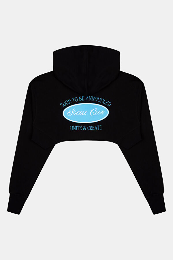 Social Club Crop Women's Sweatshirt 4