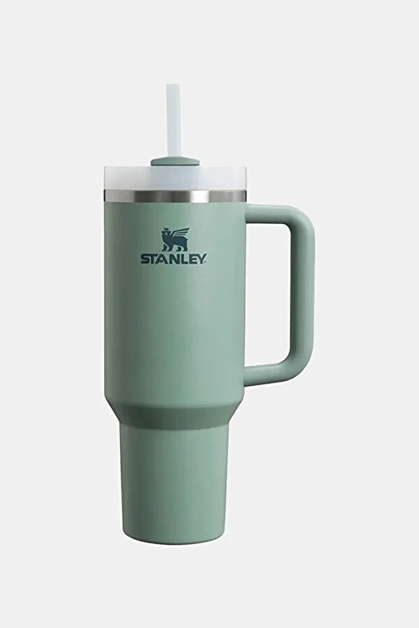 Quencher Pipetli Termos Bardak Yeşil 1.18 Lt