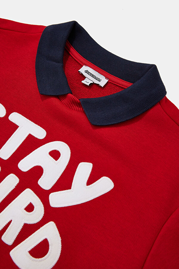 Red Kids Sweatshirt 3