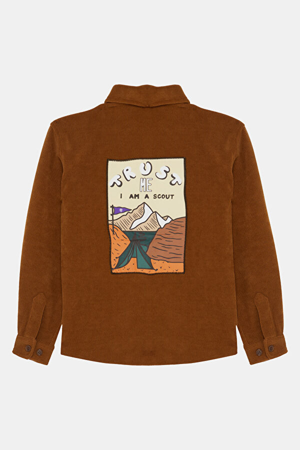 Brown Kids Shirt 2