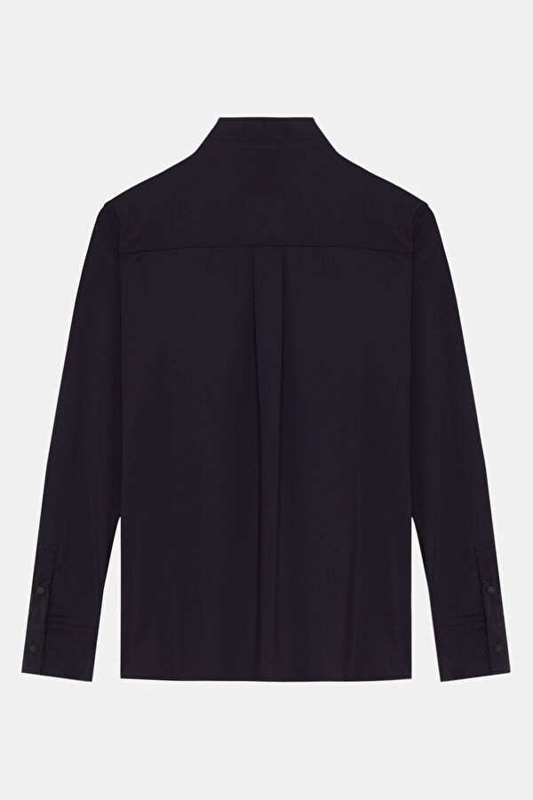 Navy Blue Women's Shirt 2
