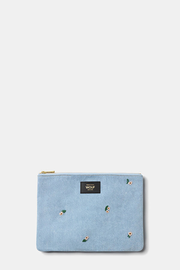 Ines Pouch Mavi Çanta