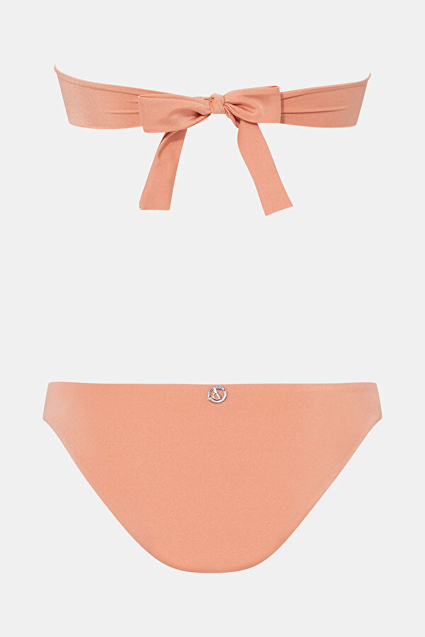 Bowline Salmon Pattern Bikini 2