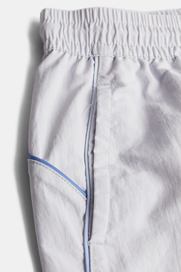 Silver Patterned Kids' Shorts 4