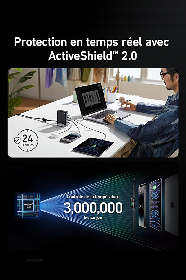 Anker Prime 749 Masaüstü Şarj Cihazı 4