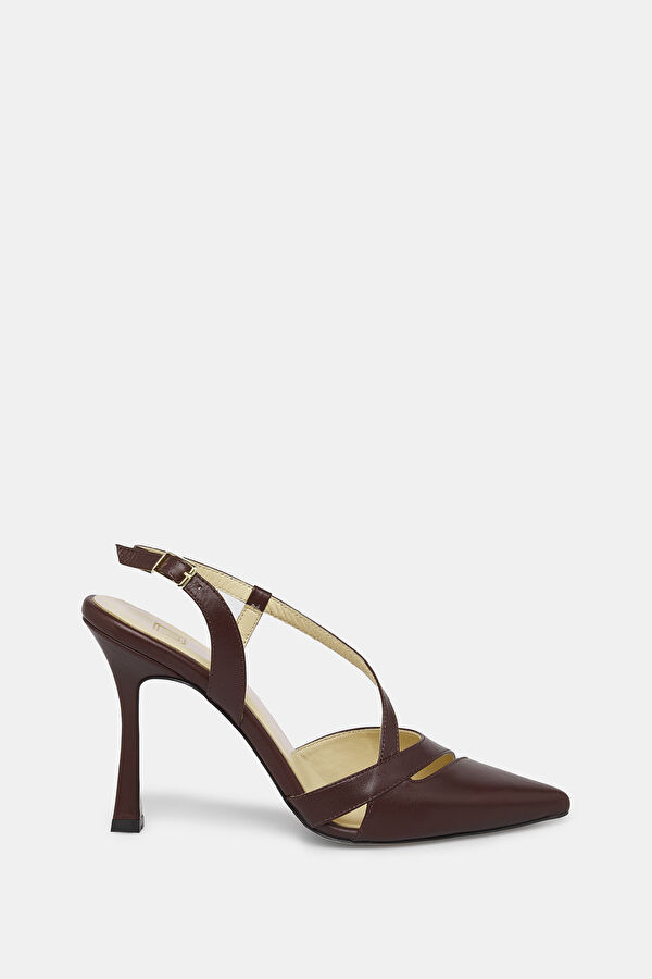 Maroon Leather Shoe