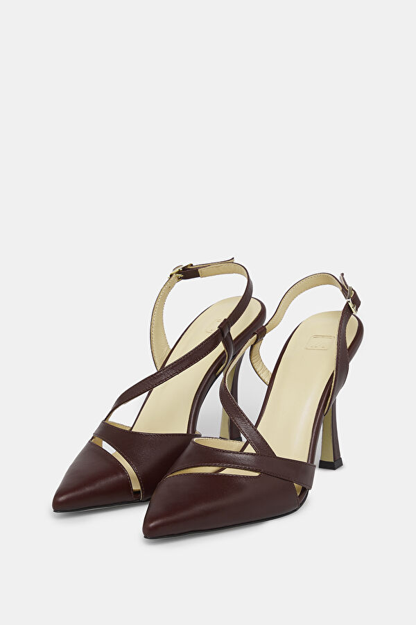 Maroon Leather Shoe 2