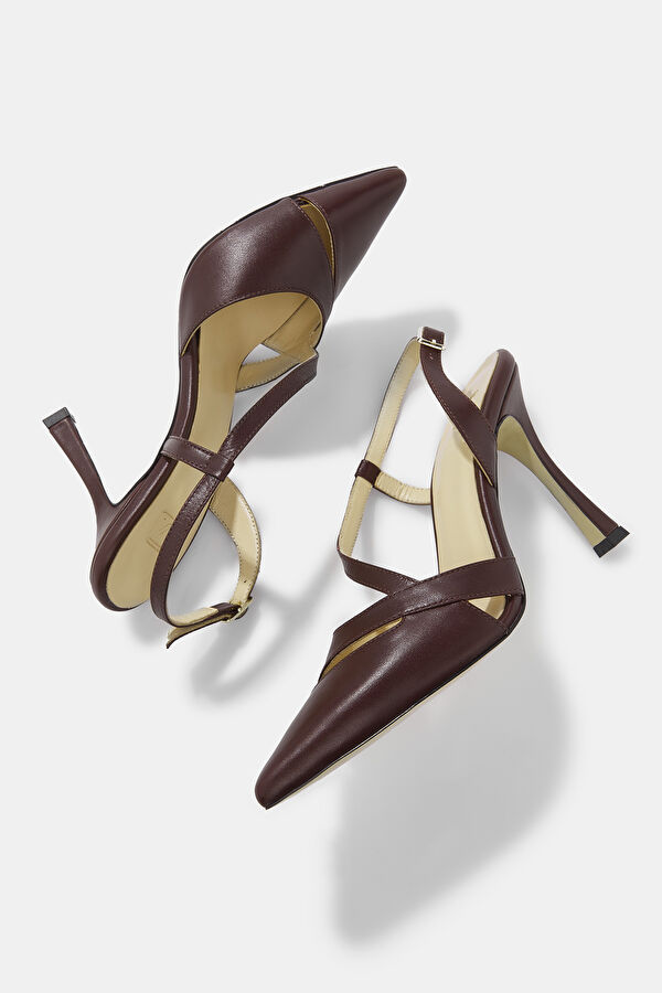 Maroon Leather Shoe 4