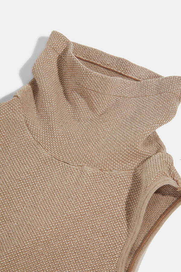 Beige Sleeveless Women's Blouse 3