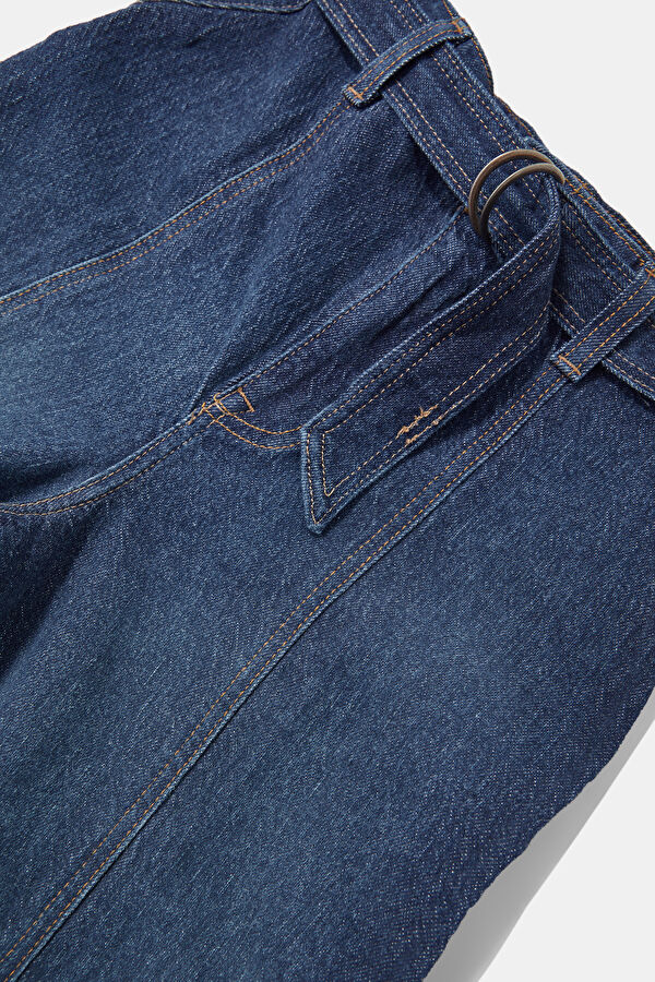 Blue Wide Leg Pants 5