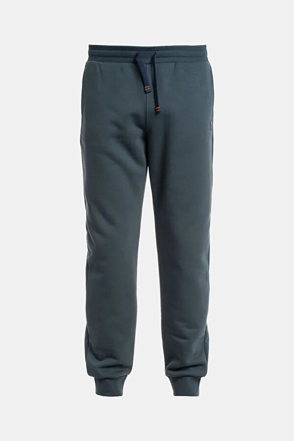 Blue Straight Leg Sport Men's Trousers