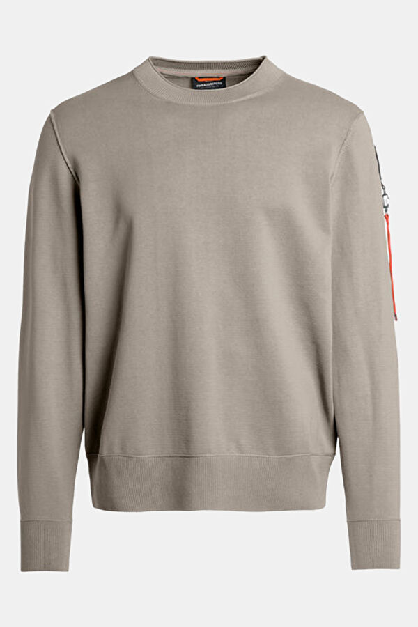 Vizon Bisiklet Yaka Erkek Sweatshirt