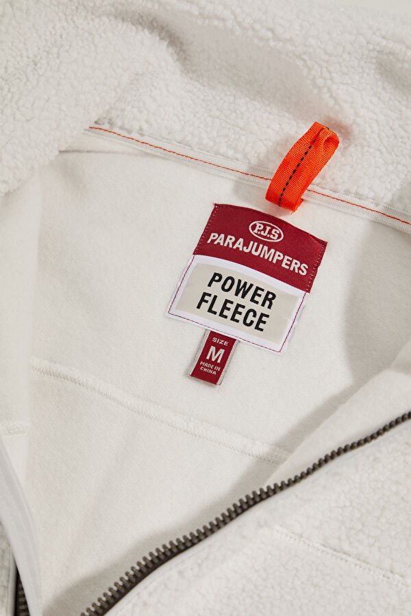 White Men's Zippered Jacket 6