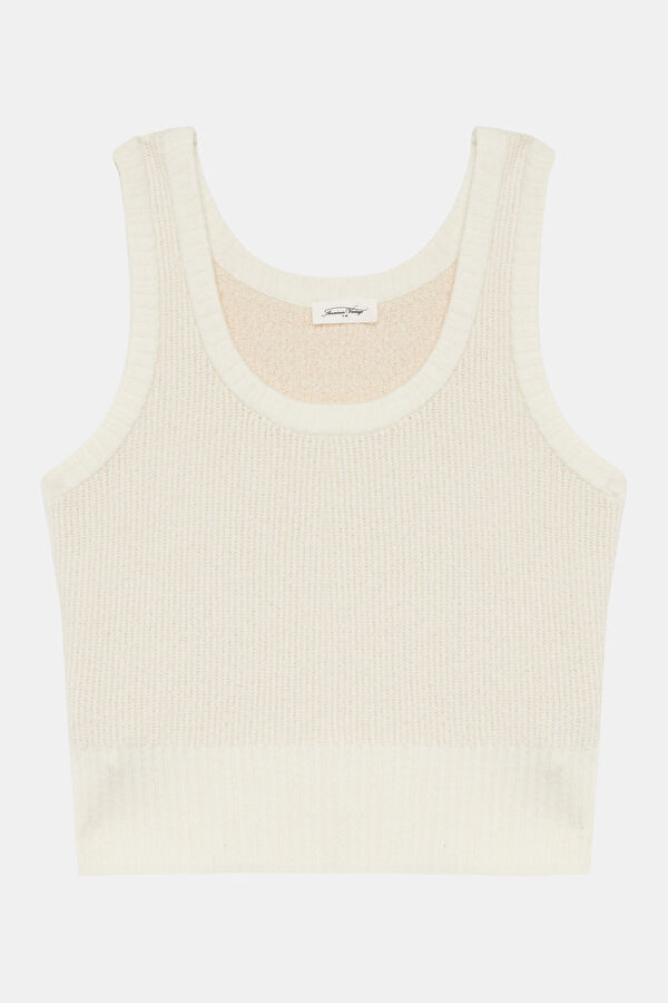 Off-white Strappy Women's Blouse