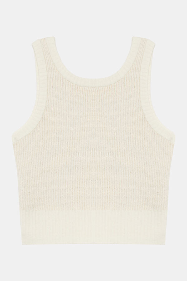 Off-white Strappy Women's Blouse 2