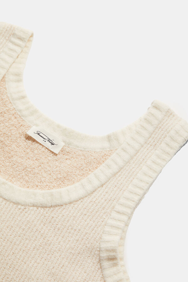 Off-white Strappy Women's Blouse 3