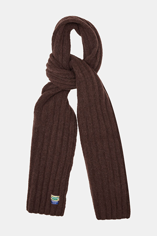 Brown Wool Weft