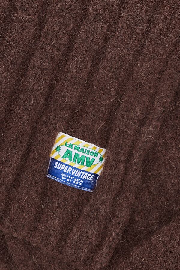 Brown Wool Weft 3