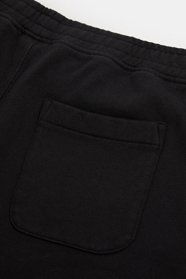 Relax Fit Anthracite Wide Leg Sport Men's Trousers 4