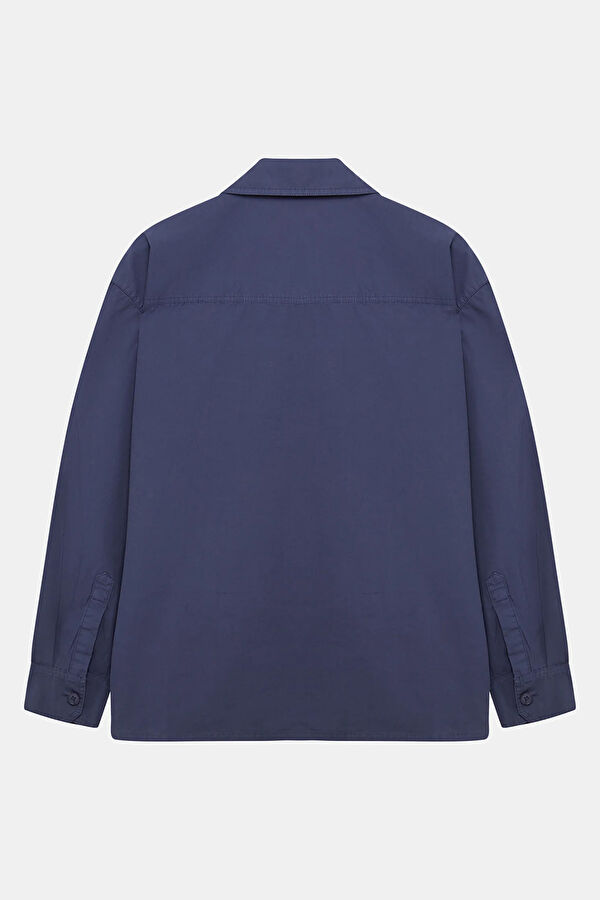 Navy Blue Men's Shirt 2