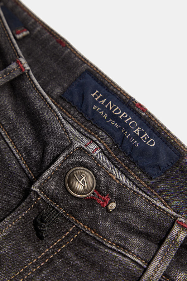 Gri Boru Paça Jean Erkek Pantolon 3