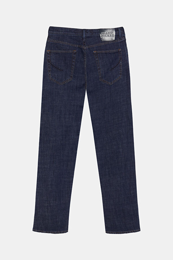 Indigo Straight Leg Jeans Men's Trousers 2