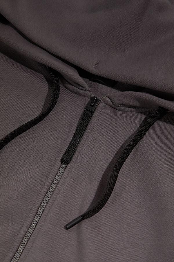 Anthracite Zippered Men's Jacket 5