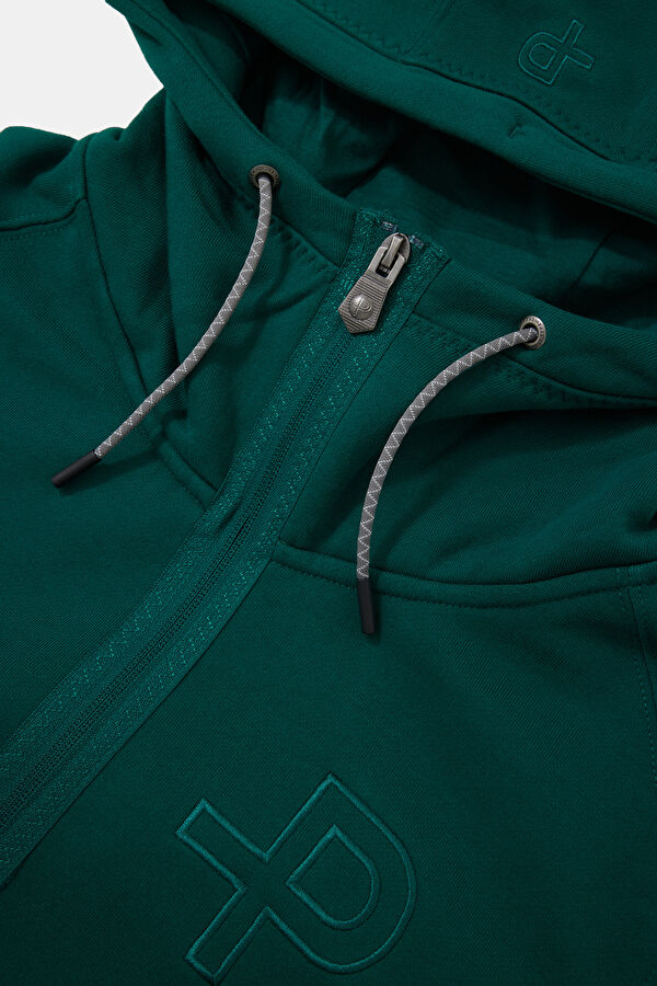 Dark Green Men's Jacket 3