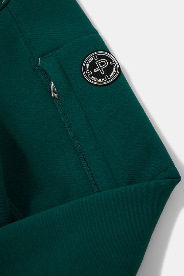 Dark Green Men's Jacket 4