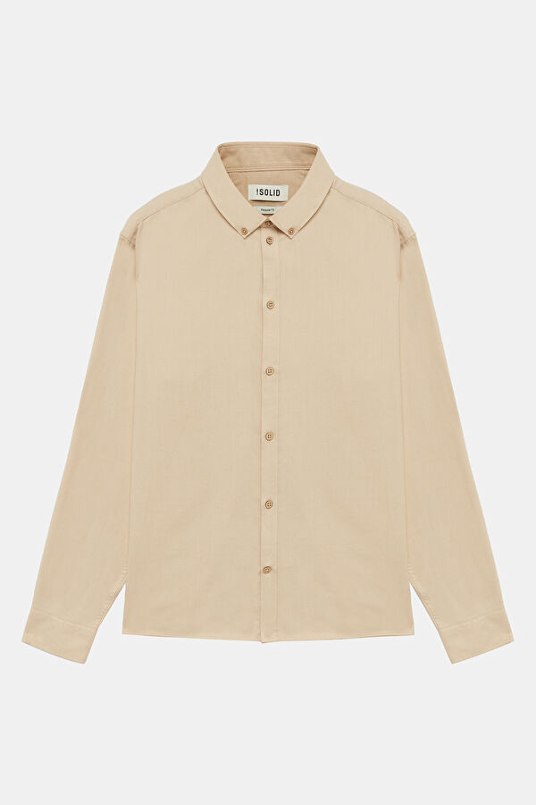 Beige Men's Shirt
