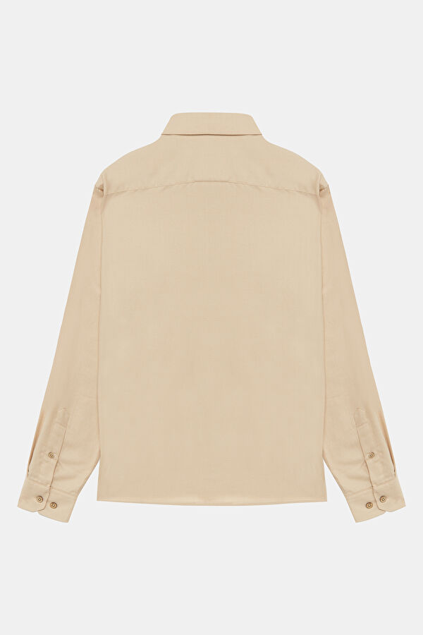 Beige Men's Shirt 2