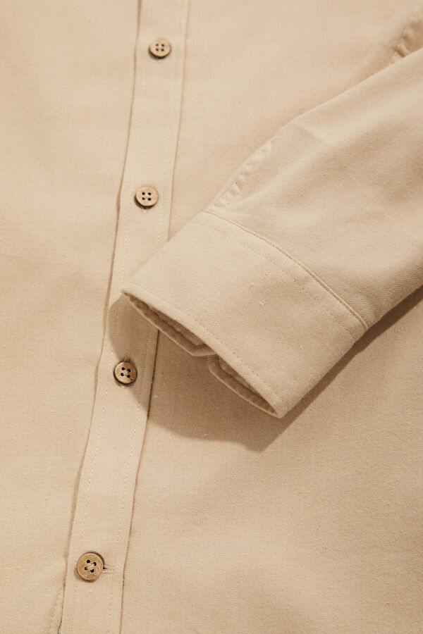 Beige Men's Shirt 4