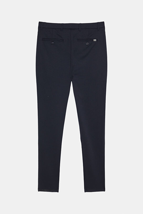 Navy Blue Men's Trousers 2