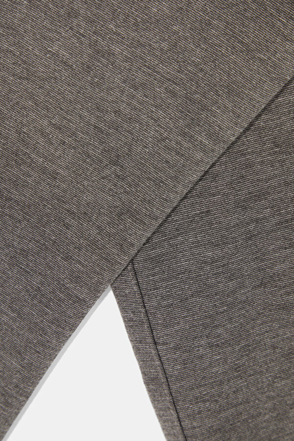 Dark Grey Men's Trousers 4