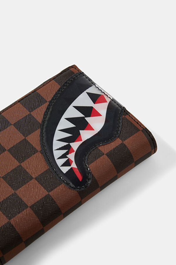 Erkek Sprayground Sharks İn Paris Lenticular Chomp Küçük Cüzdan