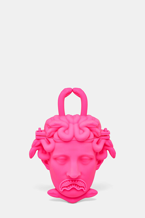 Met Medussa Marble Statue Head Çanta